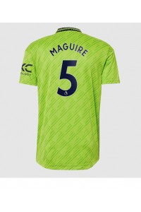Manchester United Harry Maguire #5 Voetbaltruitje 3e tenue 2022-23 Korte Mouw
